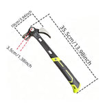 16 oz Claw Hammer with Magnetic Nail Starter and Rip Claw, 1-4 Pcs
